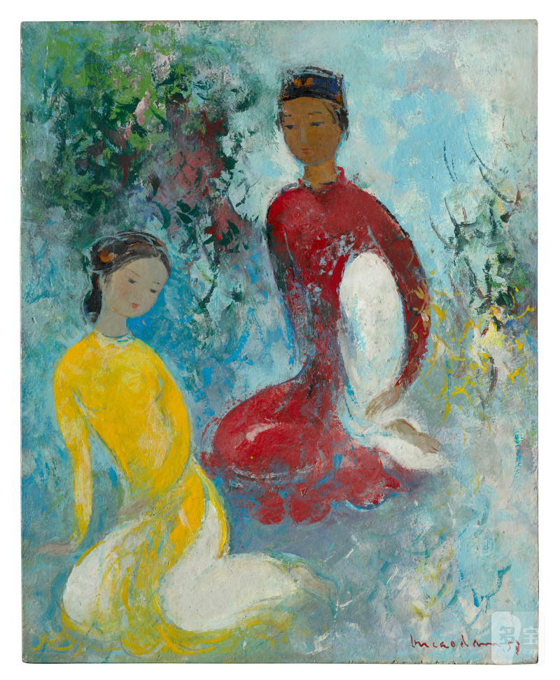 VU CAO DAM (1908-2000)  Amoureux - 图2